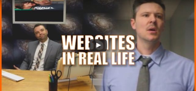 If annoying websites were real life, it would look something like this…. If annoying websites were real life, it would look something like this….